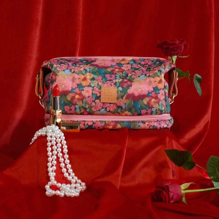 The Somewhere Co - Cosmetic Bag - Amongst the Flowers