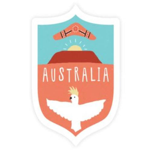Sunday Paper - Vinyl Sticker - Australia (Cockatoo)