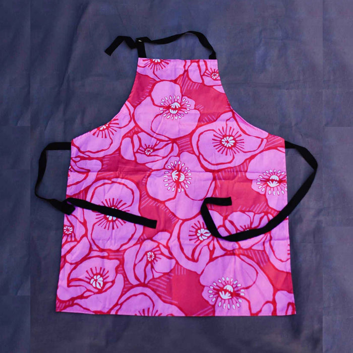 The Spotted Quoll Studio - Cotton Apron - Tea Tree Flower