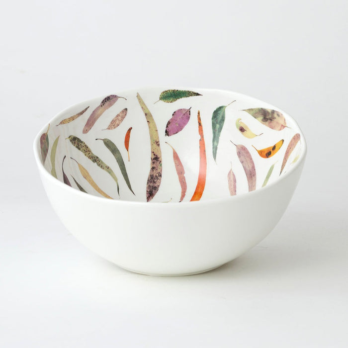 Angus & Celeste - Porcelain Salad Bowl - Australian Autumn