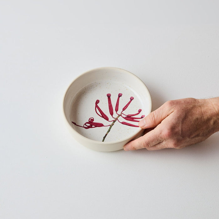 Angus & Celeste - Australian Botanicals - Small Bowl - Red Grevillea
