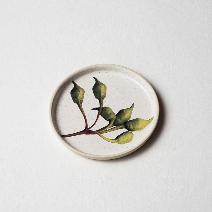 Angus & Celeste - Australian Botanicals - Side Plate - Green Eucalyptus Buds