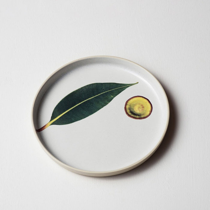 Angus & Celeste - Australian Botanicals - Plate - Gum Nut & Leaf