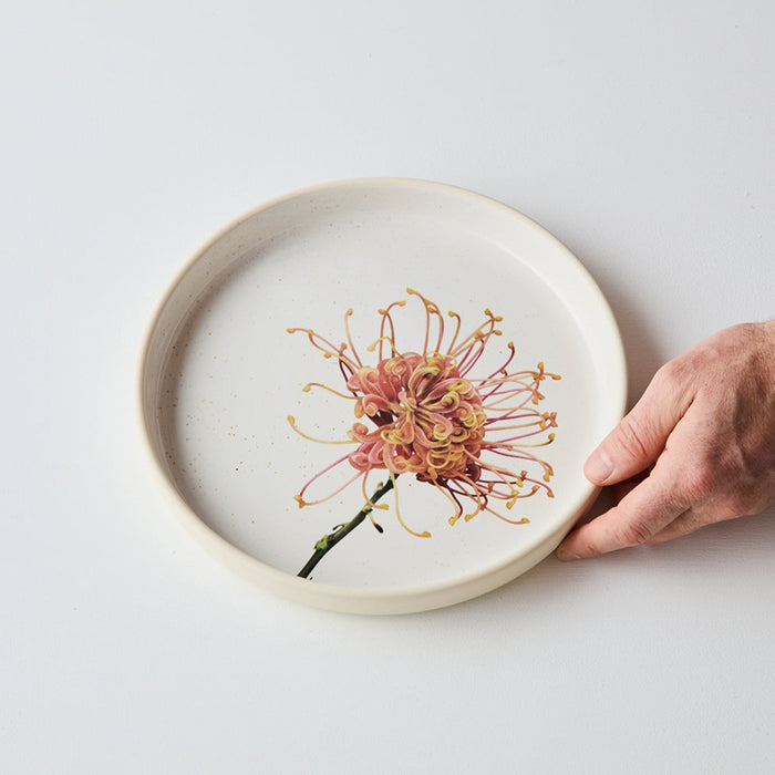 Angus & Celeste - Australian Botanicals - Plate - Orange Grevillea Blossom