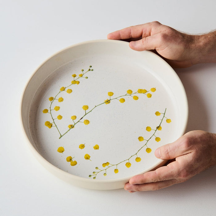 Angus & Celeste - Australian Botanicals - Serving Bowl - Wattle Sprigs