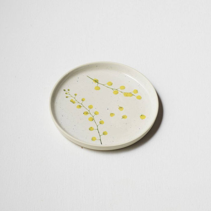 Angus & Celeste - Australian Botanicals - Side Plate - Wattle Sprigs