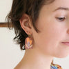 Pixie Nut & Co - Gold Plated Hoop Earrings - Swamp Oak Banksia