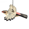 Bridget Farmer - Handprinted Bird Mobile - Diamond Firetail