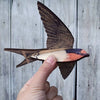 Bridget Farmer - Handprinted Bird Mobile - Welcome Swallow