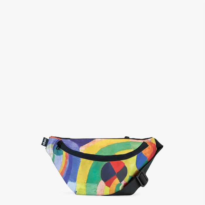 LOQI - Recycled Cross Body / Bum Bag - Robert Delaunay - Circular Forms