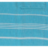 Beach Candy - Turkish Towel with Zip Pocket - Aqua