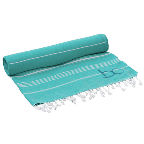 Beach Candy - Turkish Towel with Zip Pocket - Mint