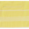 Beach Candy - Turkish Towel with Zip Pocket - Lemon