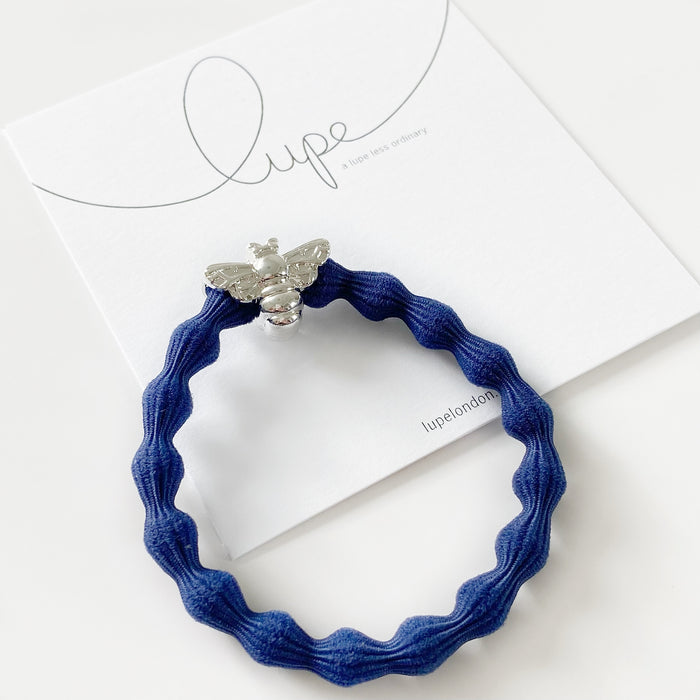 Lupe - Hair Tie / Bracelet - Navy