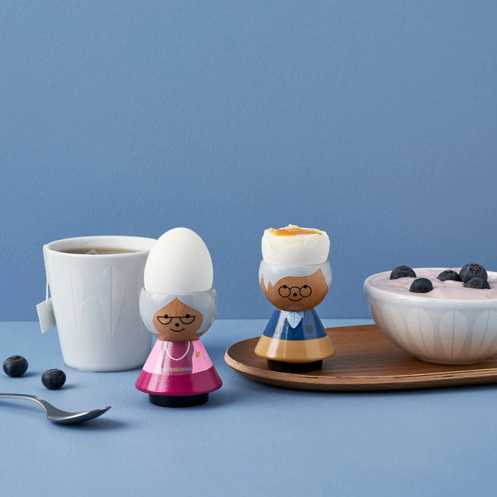 Lucie Kaas - Bordfolk Egg Cup - Mormor -  Grandma