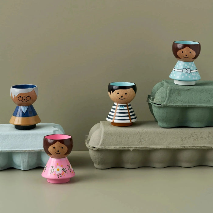 Lucie Kaas - Bordfolk Egg Cup - Molly - Mint