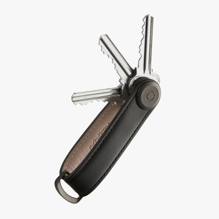 Orbitkey - Leather Key Organiser - Black