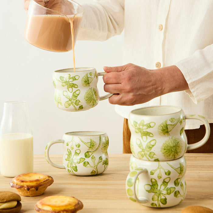 Angus & Celeste - Bushland Mugs - Set of 2 - Eucalyptus