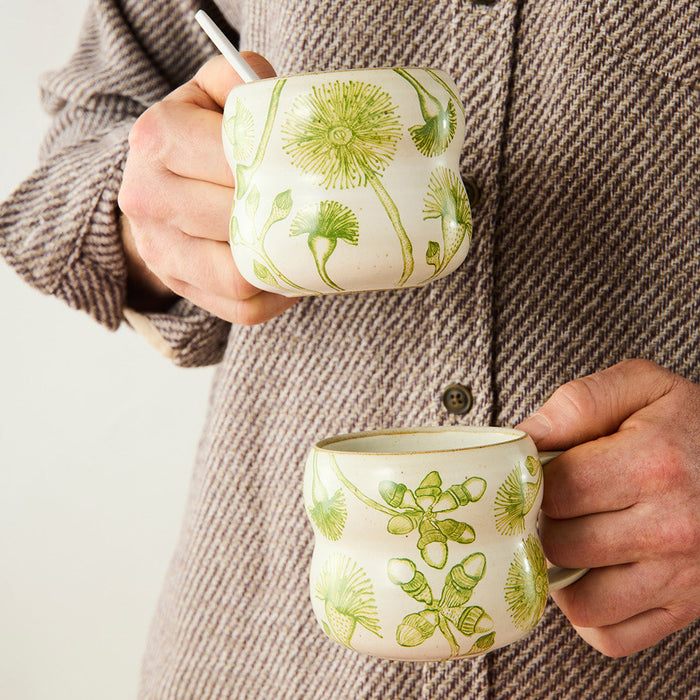 Angus & Celeste - Bushland Mugs - Set of 2 - Eucalyptus