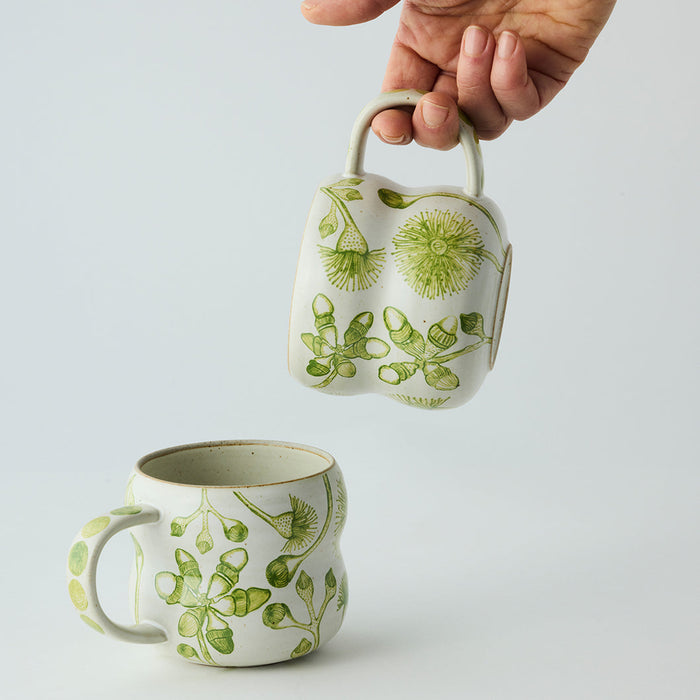 Angus & Celeste - Bushland Mugs - Set of 2 - Eucalyptus