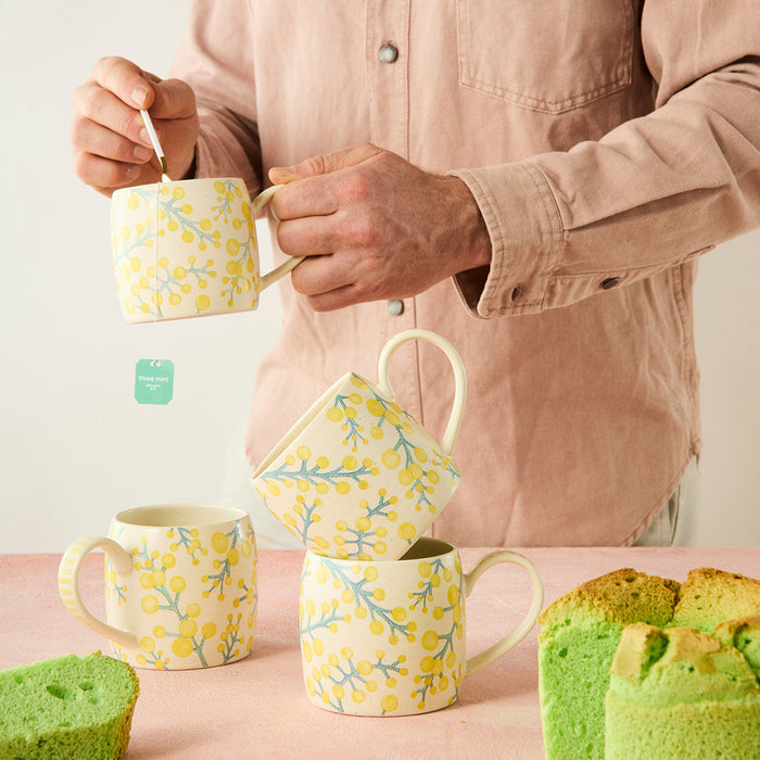 Angus & Celeste - Buttermilk Mugs - Set of 2 - Wattle