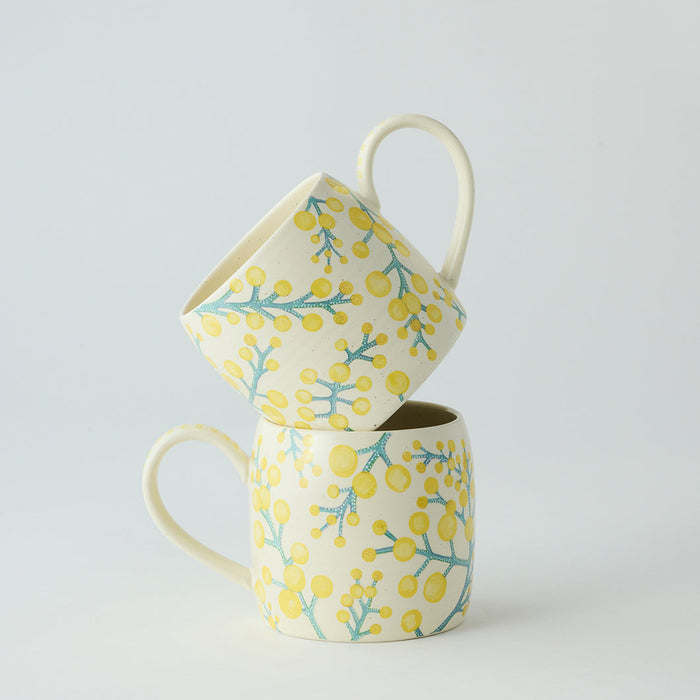 Angus & Celeste - Buttermilk Mugs - Set of 2 - Wattle
