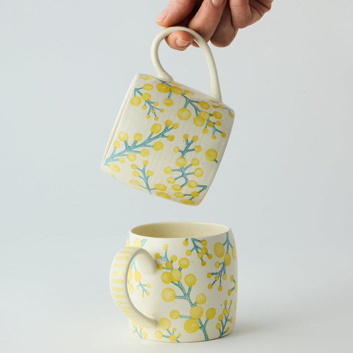 Angus & Celeste - Buttermilk Mugs - Set of 2 - Wattle