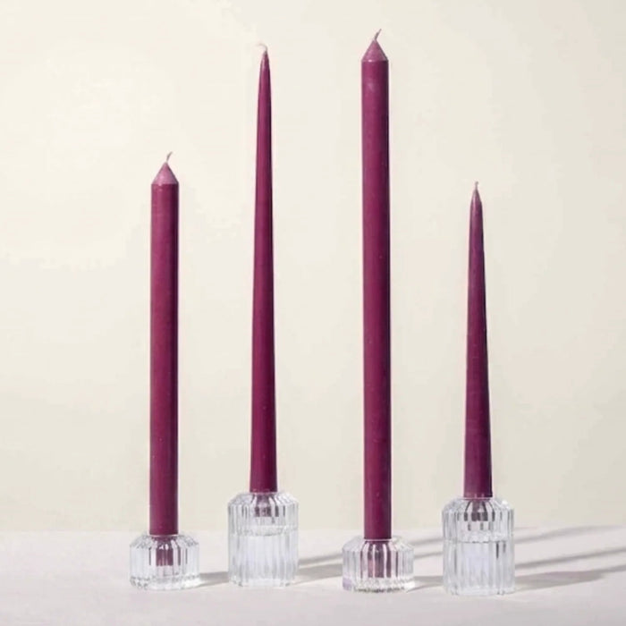 Moreton Eco - Dinner Candle - Plum