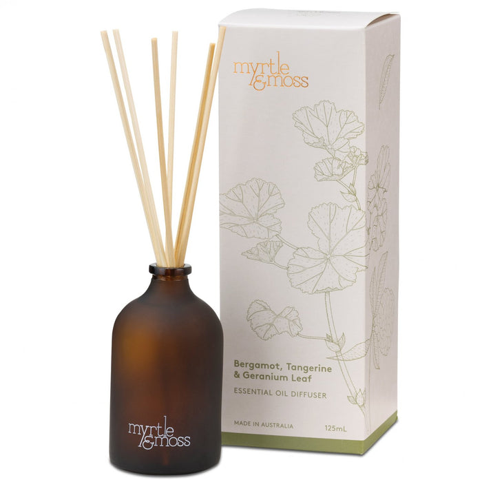 Myrtle & Moss - Essential Oil Diffuser - Bergamot, Tangerine & Geranium Leaf