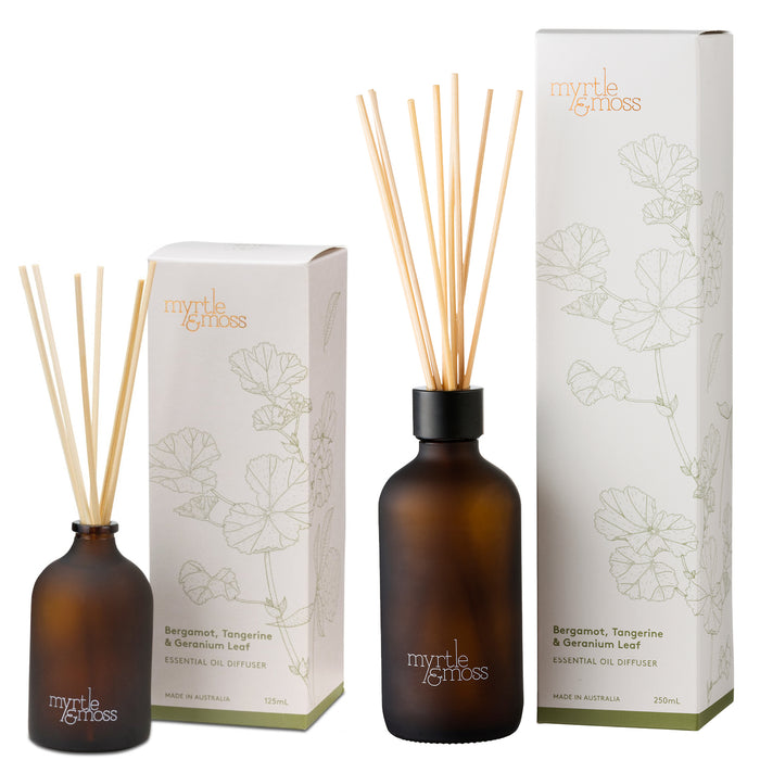 Myrtle & Moss - Essential Oil Diffuser - Bergamot, Tangerine & Geranium Leaf