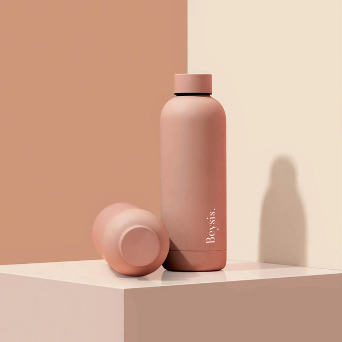 Beysis - Insulated Water Bottle - 500ml - Blush