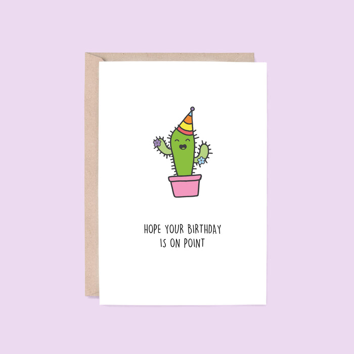 Hey Hunny - Funny Punny Birthday Card - Birthday On Point