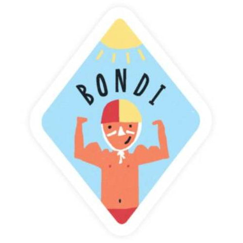 Sunday Paper - Vinyl Sticker - Bondi