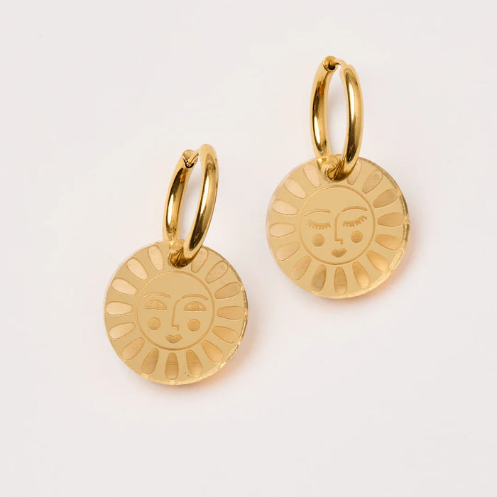 Martha Jean - Blossom  Earrings - Gold