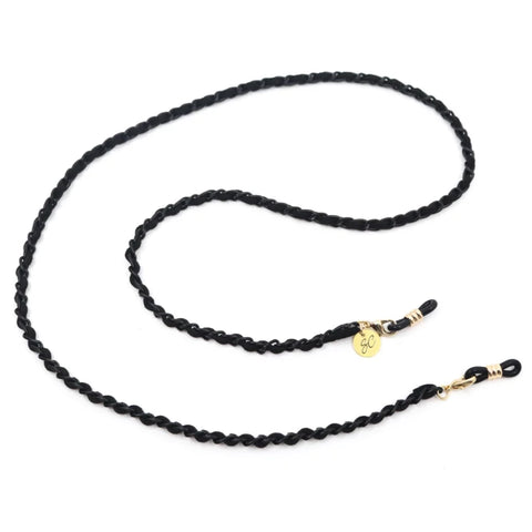 Sunny Cords - Classy C - Black Chain with Black Suede