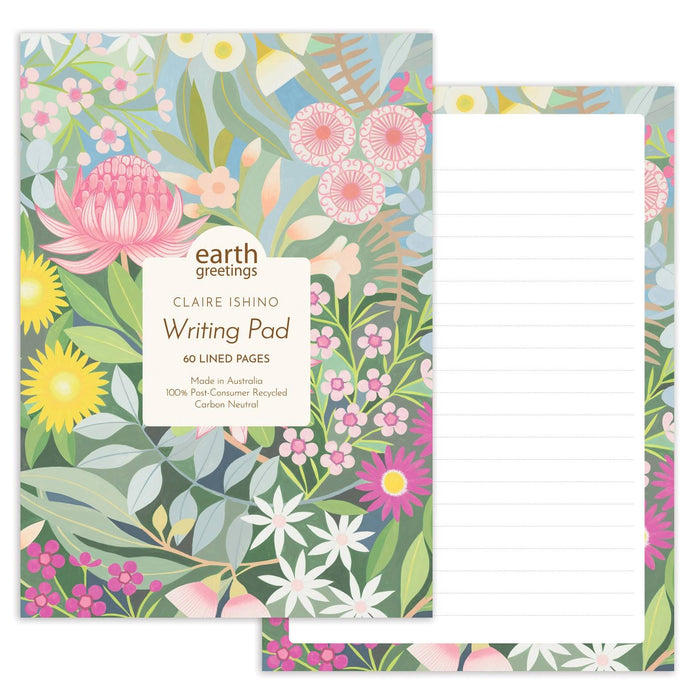 Claire Ishino - Writing Pad - Bush Bouquet - A5