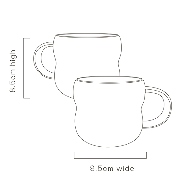 Angus & Celeste - Bushland Mugs - Set of 2 - Hakea