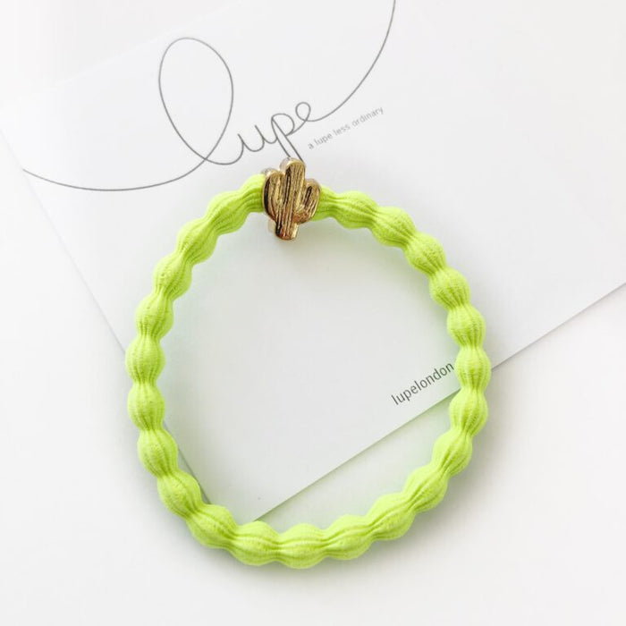 Lupe - Hair Tie / Bracelet - Neon Lime