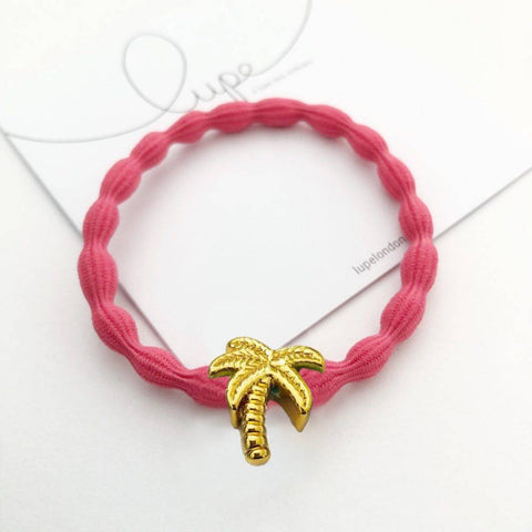 Lupe - Hair Tie / Bracelet - Coral