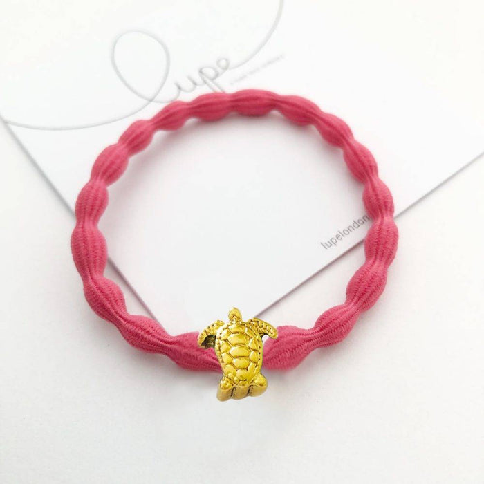 Lupe - Hair Tie / Bracelet - Coral