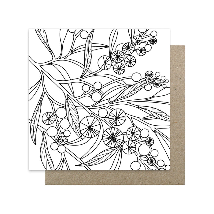Claire Ishino - Boxed Colouring Cards - Pack of 6 - Dream in Flower