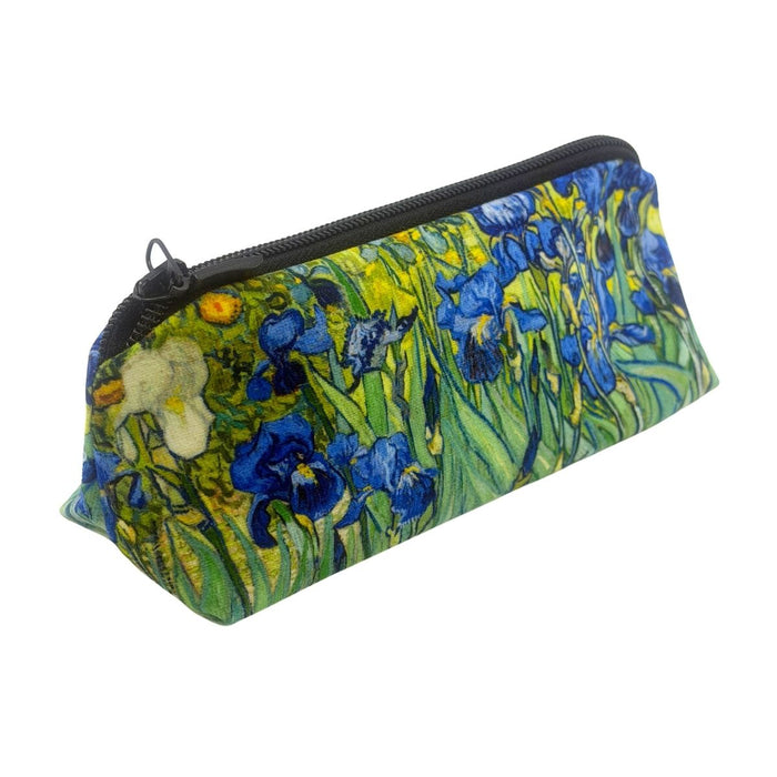 Velour Ziptop Bag -Van Gogh - Irises