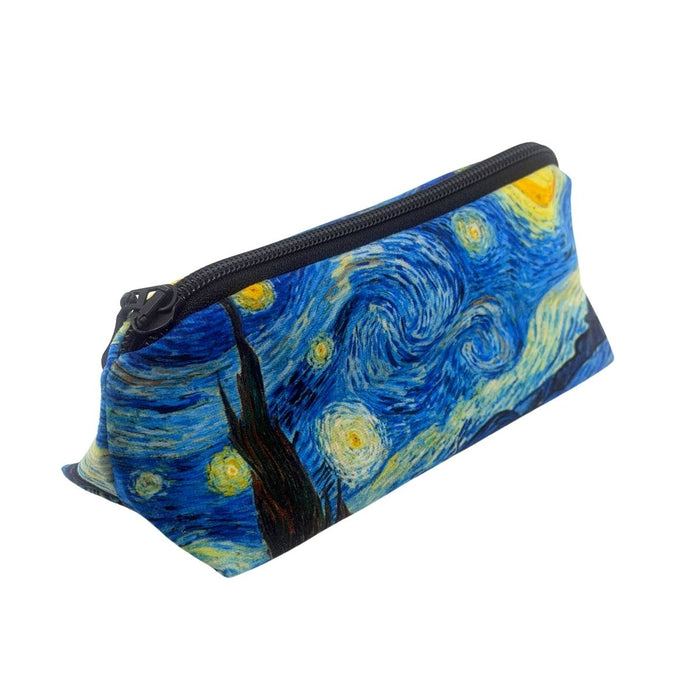 Velour Ziptop Bag - Van Gogh - Starry Night