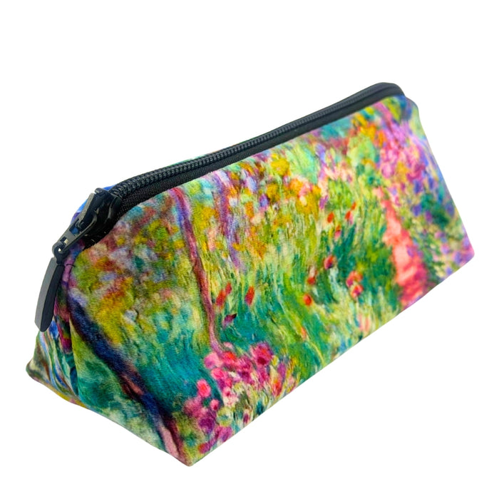Velour Ziptop Bag- Van Gogh - Amandiers