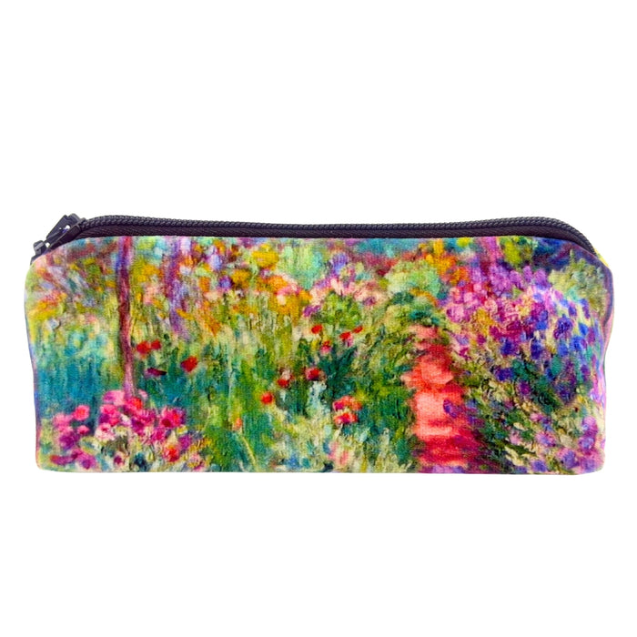 Velour Ziptop Bag- Van Gogh - Amandiers