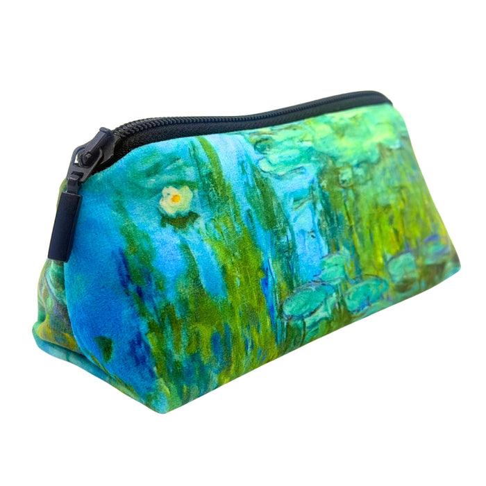 Velour Ziptop Bag  - Monet - Nympheas 1915