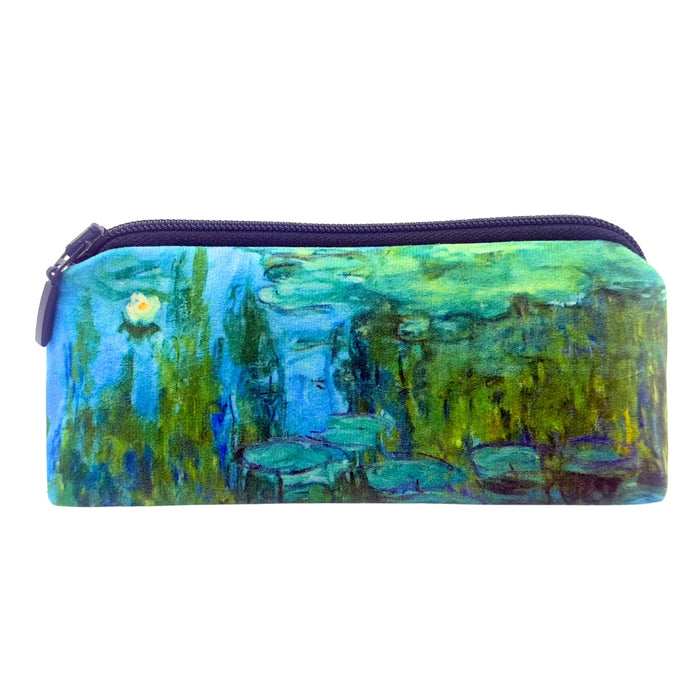 Velour Ziptop Bag  - Monet - Nympheas 1915