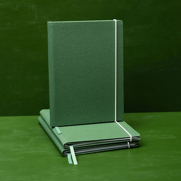 Paper Saver - Refillable Notebook - Canvas - Thyme Green