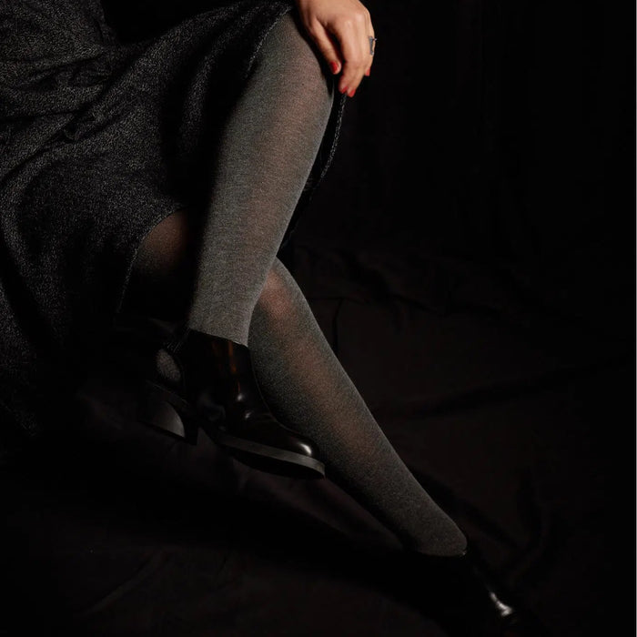 Tightology - Capsule - Cashmere Blend Tights - Graphite