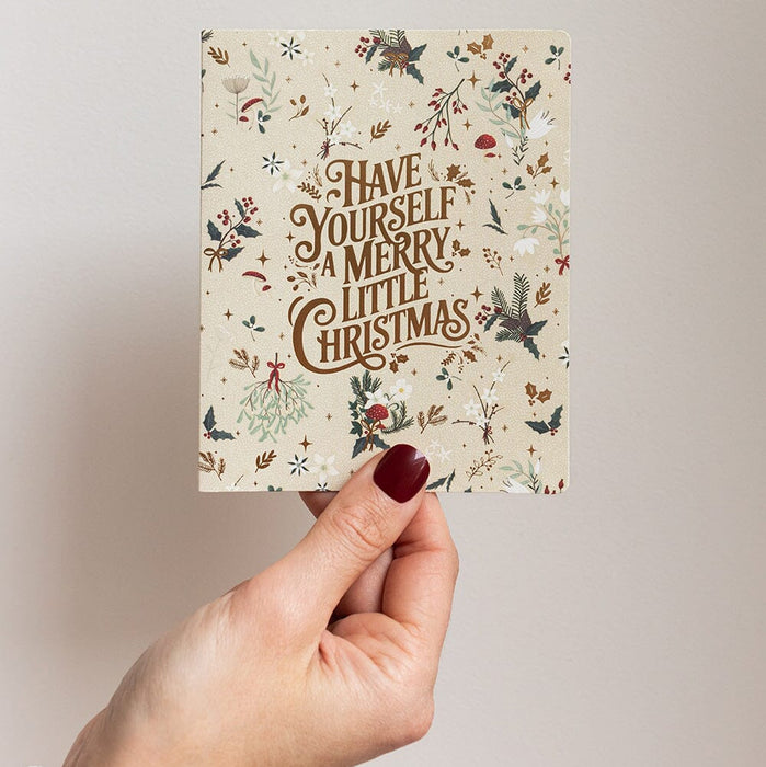 Bespoke Letterpress - Christmas Greeting Card - "Have yourself a Merry Little Christmas